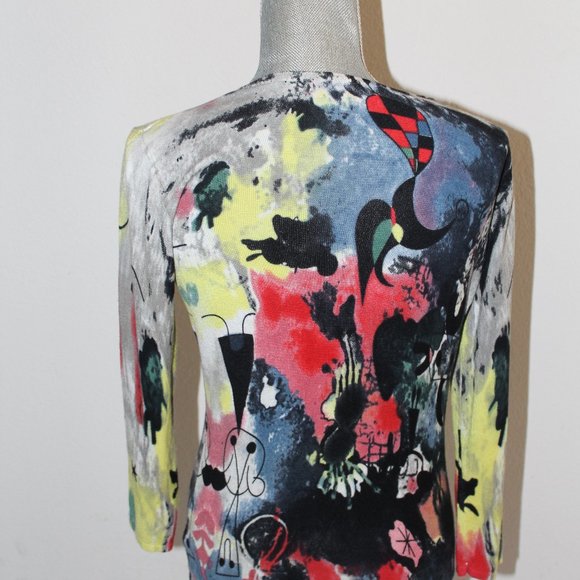 Gabriella Molinari Medium Women's Zip Up Sweater - Picture 4 of 7